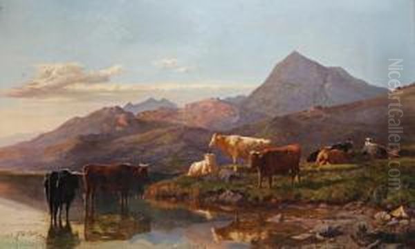 Landscape With Cattle - view 1