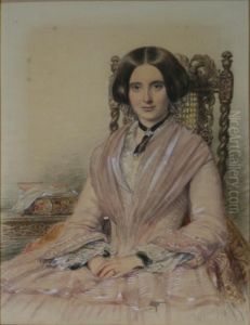 Portrait Of A Young Lady by William Percy