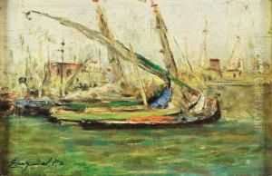 Barcos No Cais by Ezequiel Pereira