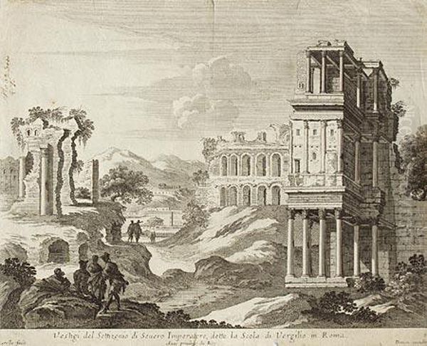 "perelle Fecit Avec Priuilege Du Roy Daman Excudit". - view 1