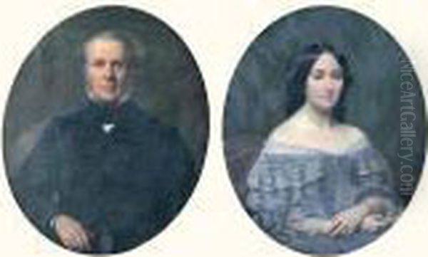 Portrait Du Comte Et De La Comtesse De Rocheplatte - view 1