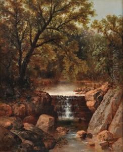 Waterfall, Hudson Valley by Granville Perkins