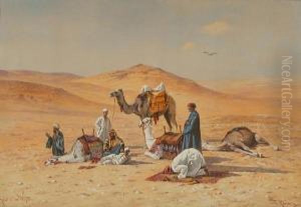 Prayer In The Desert - view 1