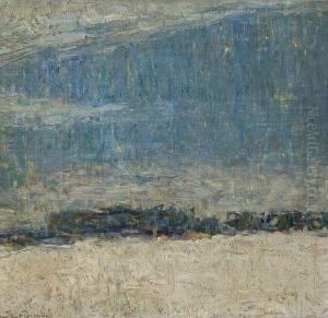 Paysage Hivernal Sous Un Ciel Bleu by Constant Permeke