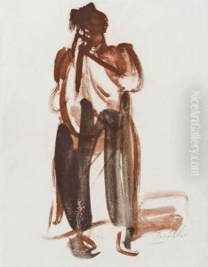 Femme De Pecheur by Constant Permeke