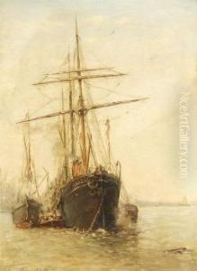 Schelde Bij Oosterweel by Henri Louis Permeke