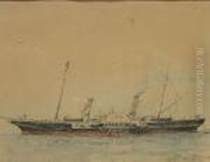 Le Bateau A Vapeur by Henri Louis Permeke
