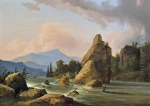 Flusslandschaft Der Gail Mit Oisternik by Marcus Pernhart