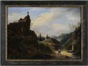 Landscape With Grotto Of The Blessed Virgin Landscape With Grotto Of The Blessed Virgin