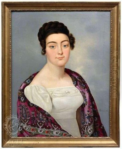 Portraitof Anna Elisabeta Hoessner - view 1