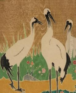 Cranes by Ida Marie Perrault