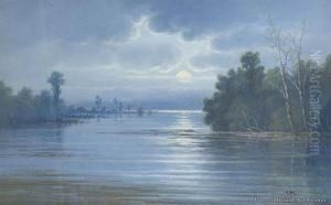Evening Lake Te Anau Evening Lake Te Anau