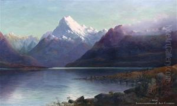 Mt Cook From Lake Tekapo - view 1