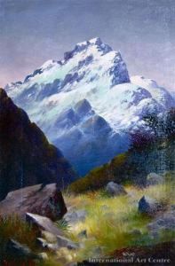 Near The Base Of Mt Sefton by John Douglas Perrett