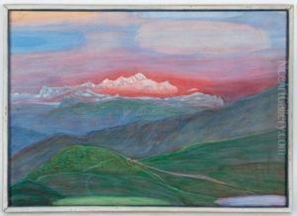 Mont-blanc A L'aube - view 1