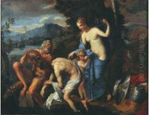 La Deification D'enee - view 1