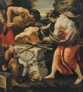 A Sacrificial Scene by Francois Perrier Le Bourguignon