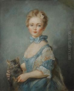 A Girl And A Kitten