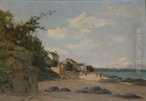Bord De Mer Breton by Georges Perrot