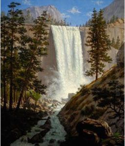 Vernal Falls,
Yosemite Valley by Enoch Wood Perry