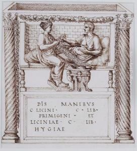 Study Of A Roman Tomb Study Of A Roman Tomb