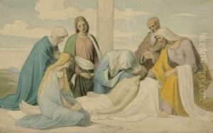 Kreuzabnahme. by Carl Gottlieb Peschel