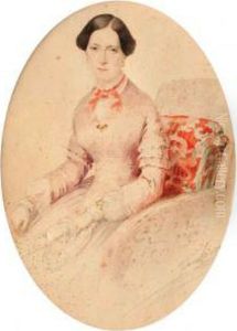 Ritratto Di Lilla F. De Barbieri