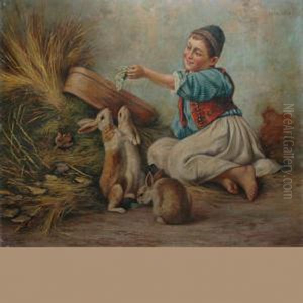 Feeding Rabbits - view 1