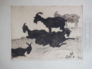 Troupeau De Chevres