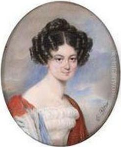 Bildnis Der Grafin Marie Chotek Geb. Berchtold by Emanuel Thomas Peter