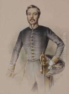 Bildnis Eines Offiziers by Emanuel Thomas Peter