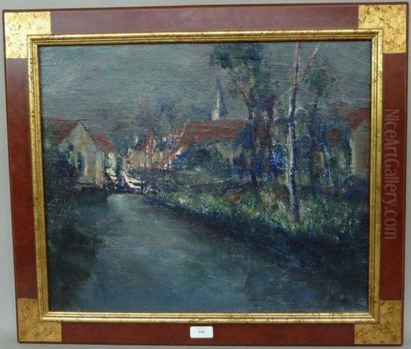 La Rue Du Village Vers L'eglise - view 1