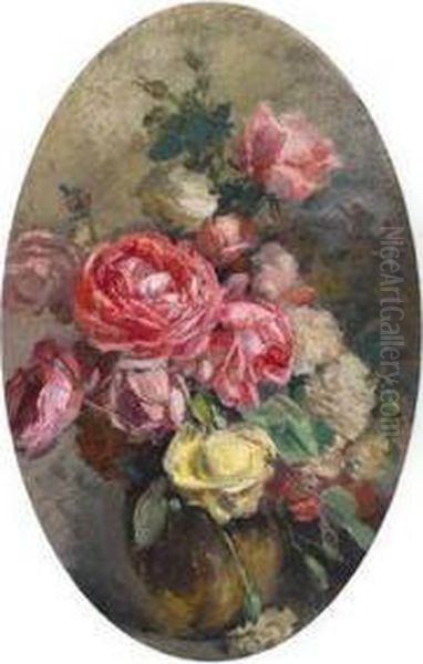 Rosen In Einer Vase - view 1