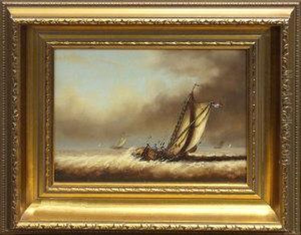 A Dutch Sailing Barge - view 1