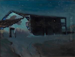 Adobe By Moonlight by Charles Rollo Peters