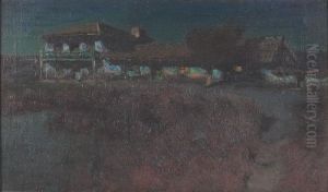 "monterrey Customs House," by Charles Rollo Peters