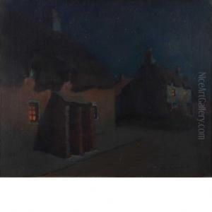 Village Nocturne by Charles Rollo Peters