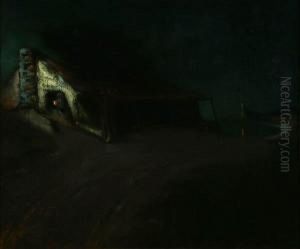 Nocturne - Casa Alvarado by Charles Rollo Peters
