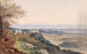 Schlos Heiligenberg Am Bodensee by Pieter Francis Peters