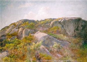Fjellandskap by Wilhelm Peters