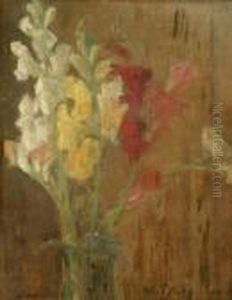 Blomster I Vase by Wilhelm Peters