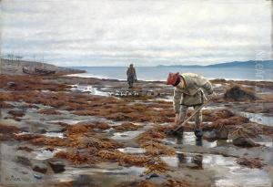Sanking I Fjaera Nordpa by Wilhelm Otto Peters