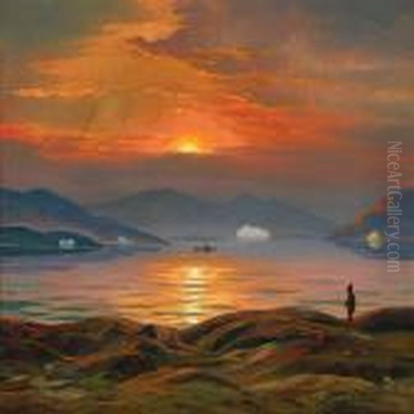 Sunrise At Greenland - view 1