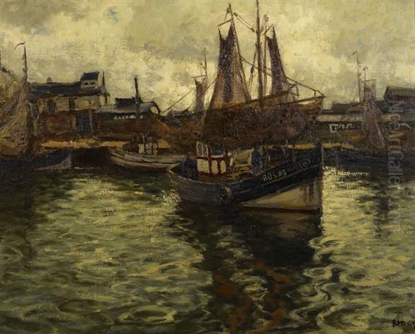 Boote Im Hafen. - view 1