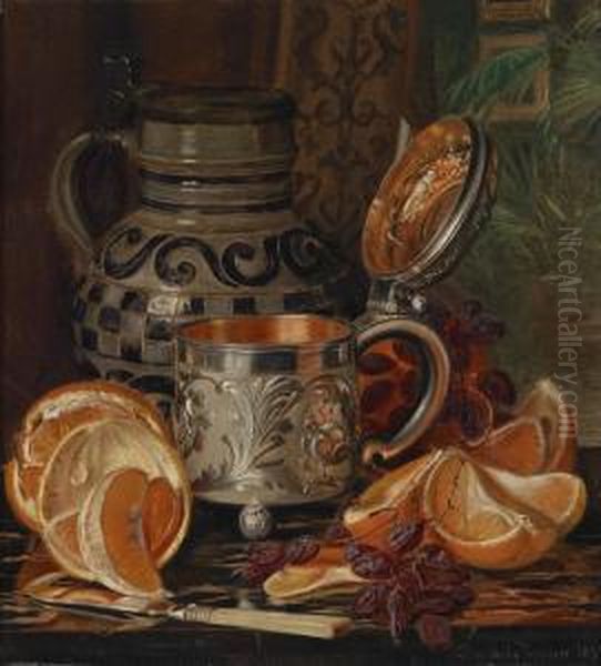Still Life With Oranges - view 1