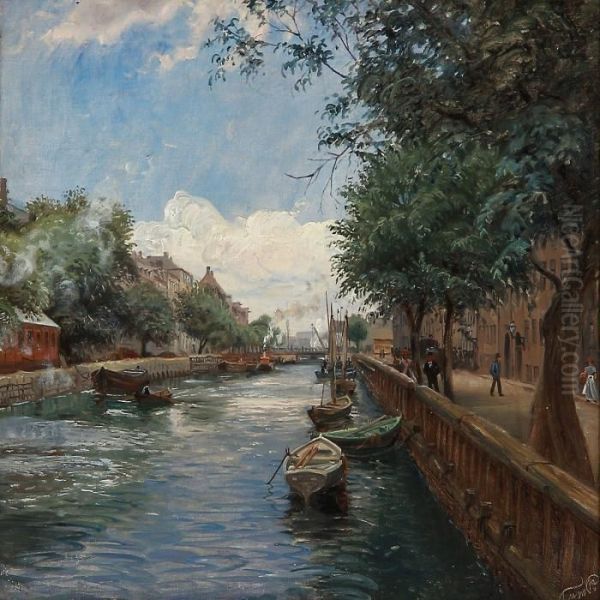 Summer Day At Christianshavn - view 1