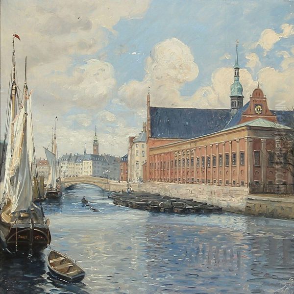 View From Copenhagen At Holmens Church - view 1