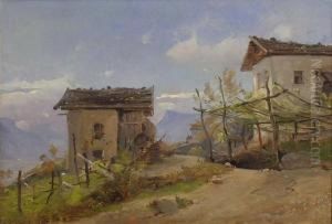 Tyrol, Chemin Vers L'italie by Vilhelm Peter Carl Petersen