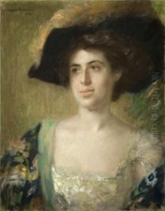Bildnis Einer Jungen Dame Mit Hut