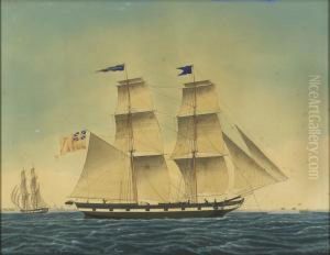 The Ship Boomerang Of Dundee by Jacob Peterson